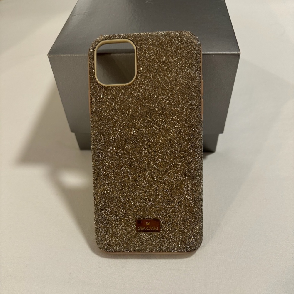 Swarovski iPhone 11 Case – Champagne Crystal